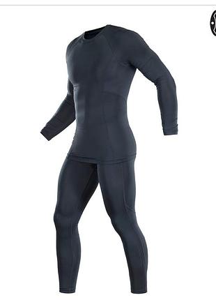 Термобілизна чоловіча m-tac active level i black