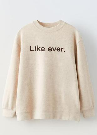 Лонгслив для мальчика 120см, zara, 6-7роков, стильный реглан для мальчика, свитер для мальчика, хлопок