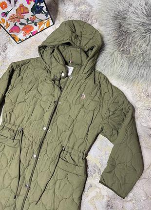 Удлиненная демисезонная куртка&nbsp; u.s. polo assn