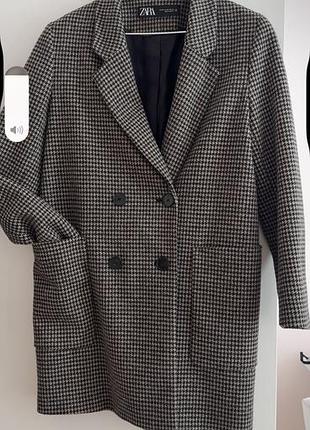 Піджак подовжений zara 3