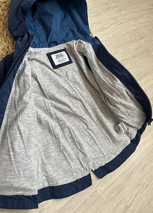 Вітровка для хлопчика zara синя 5
