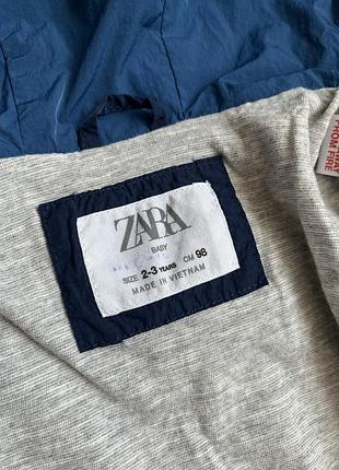 Вітровка для хлопчика zara синя 6