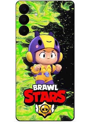 Чехол силиконовый бампер для samsung a27 с героем бравл беа brawl