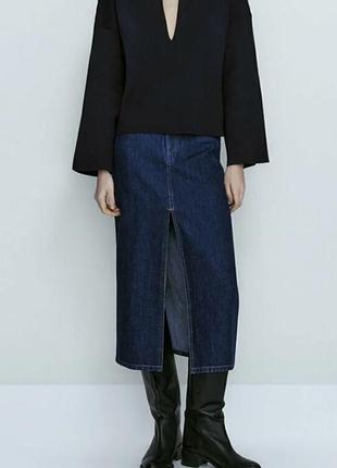 Объемный свитер massimo dutti 2