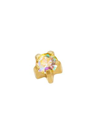 Серьги для ушей горный хрусталь крапан золото r 115 y studex, 3 мм