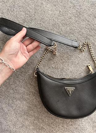 Сумка для жінок guess чорна 2