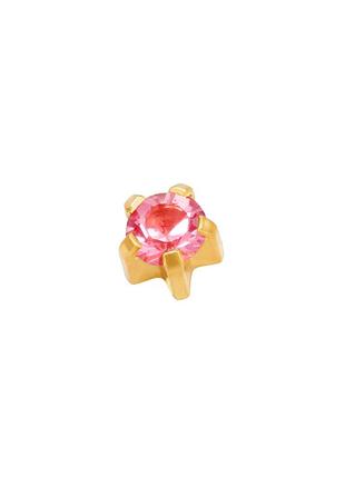 Серьги для ушей турмалин крапан золото r 110 y studex, 3 мм
