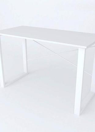 Письменный стол ferrum-decor драйв 1000 мм белый металл дсп 16 мм (frd-103101) - функциональный для дома и офиса