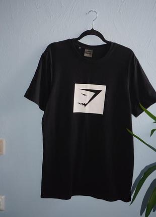 Чоловіча бавовняна футболка gymshark