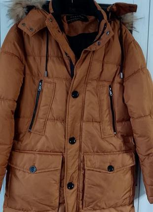 Новейшая и очень теплая мужская брендовая куртка