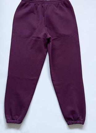 Р. 44–46 s–m женские спортивные штаны утеплённые фиолетовые hess natur