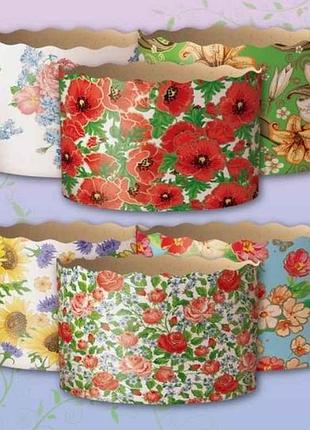 Форма для пасок цветы (130х85) тм easters