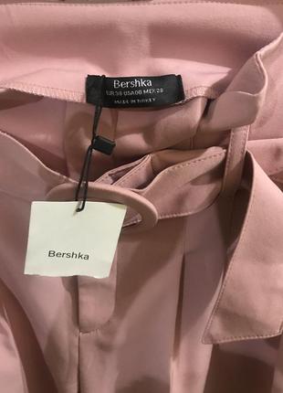 Розовые брючки bershka2 фото