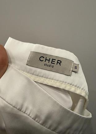 Спідниця сатинова молочна cher17 3