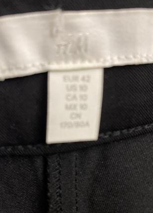 Брюки h&amp;m черные размер 42 h&amp;m 2