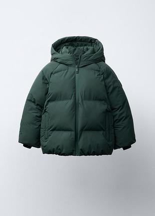 Куртка пуфер zara