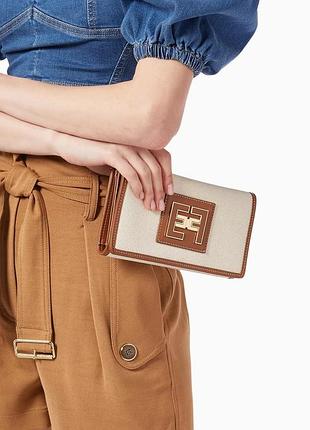 Клатч жіночий elisabetta franchi коричневий