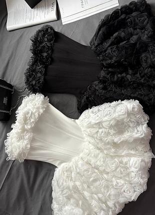 Корсетна сукня з розами💕 6