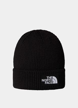 Оригінальна шапка the north face/ шапка чорного кольору