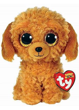 М’яка іграшка 36377 beanie boos золотий пес "noodles" 15 см ty