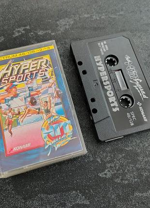 Кассета hyper sports (zx spectrum)