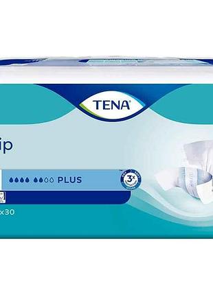 Подгузники взрослые 6-п. slip plus small s 30 шт тм tena