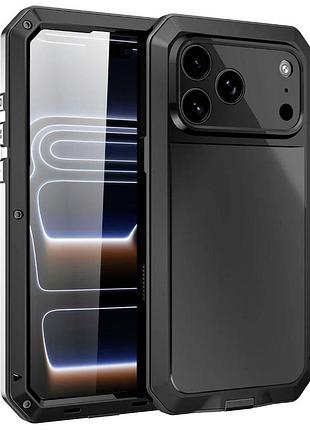 Противоударный чехол primo doom armor для смартфона apple iphone 17 pro - black