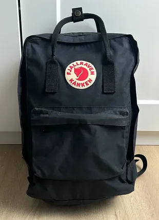 Рюкзак fjallraven kanken laptop 15" черный оригинал