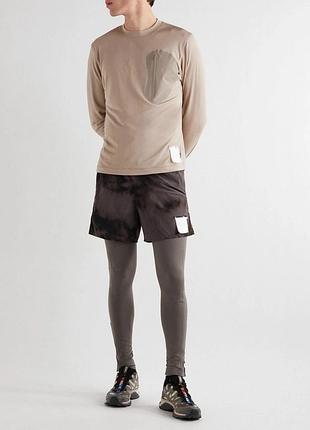 Фірмовий лонгслів satisfy long sleeve ghostfleece pocket t-shirt