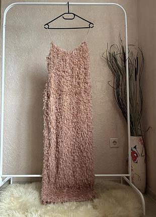 M-l  довга сукня shein.фактурна 5