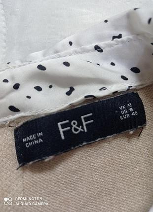 Кофта женская с воротничком f&amp;f 5