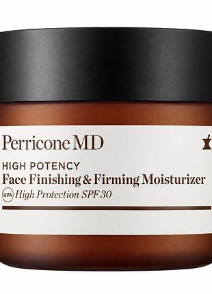 Крем для лица увлажняющий и укрепляющий perricone md high potency face finishing & firming moisturizer spf30 15ml