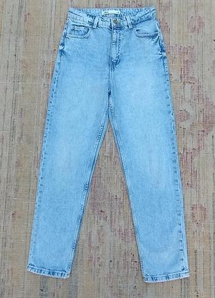 Джинсы женские zara mom fit, eur 36.