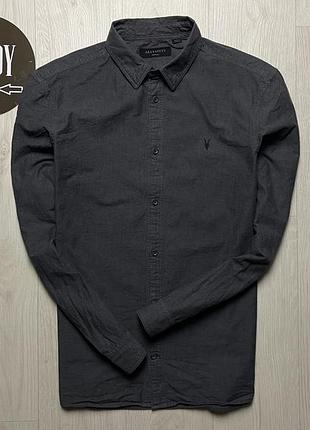 Мужская стильная рубашка allsaints, размер m