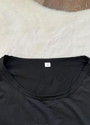 Черный лонгслив broklyn 2