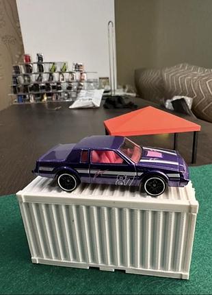 Hot wheels th «87 buick regal gnx» модель авто