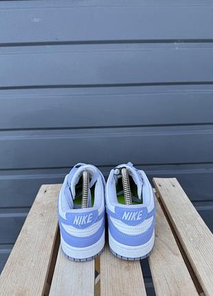 Кросівки nike dunk low blue airbrush 3