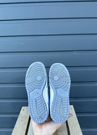 Кросівки nike dunk low blue airbrush 5