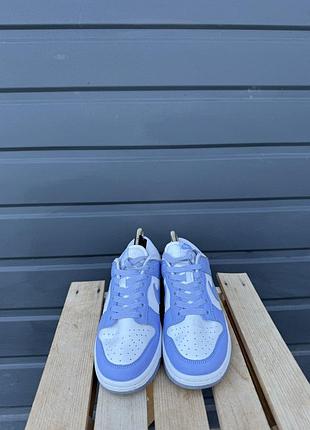 Кросівки nike dunk low blue airbrush 2