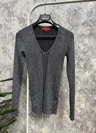 Лонгслів жіночий guess лонг з люрексом л