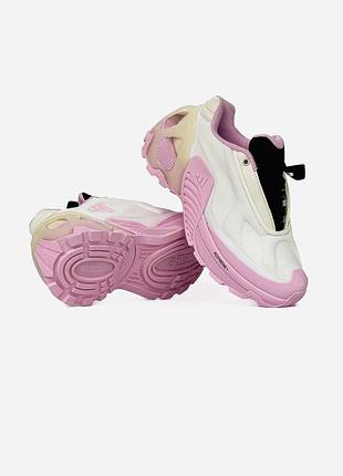 Adidas edge runner white pink 6