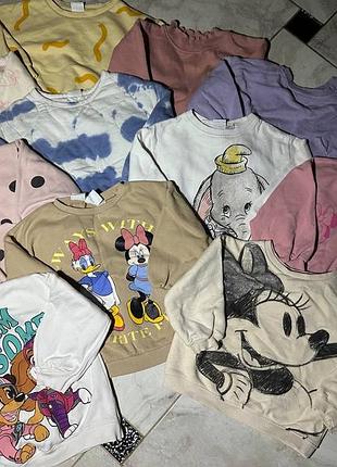 Світшоти для дівчаток disney zara