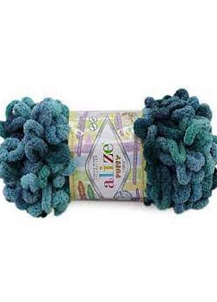 Пряжа puffy color 5883 5шт/уп тм alize
