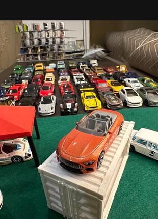 Машинка mercedes sl 63 amg matchbox, кабріолет, оранжевий металік