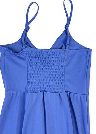 Новое синее миди платье h&amp;m xs 7