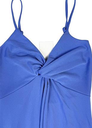 Новое синее миди платье h&amp;m xs 9