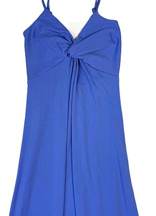 Новое синее миди платье h&amp;m xs 10