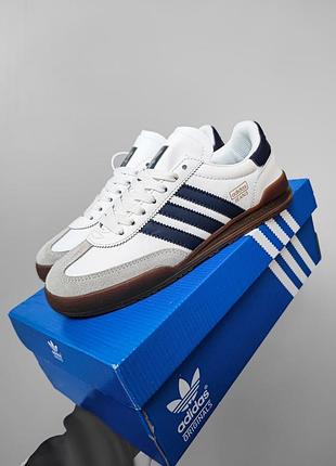 Adidas jeans white/blue 2