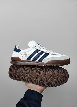 Adidas jeans white/blue