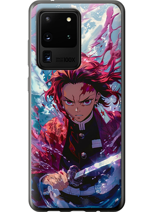 Чехол на samsung galaxy s20 ultra танджиро камадо: клинок рассекающий демонов из пластика fch_0175831